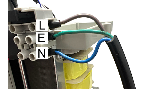 TMT 800LS Sliding gate motor installation wiring in transformer
