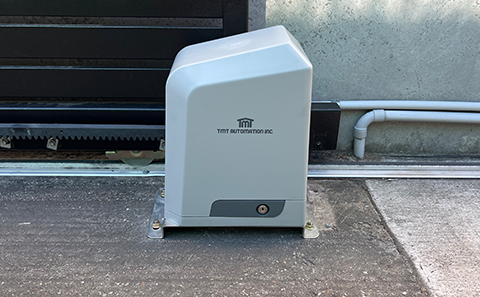 TMT 800LS Sliding gate motor installation