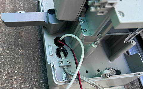 TMT 800LS Sliding gate motor installation