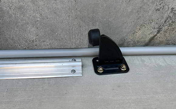 siding gate stop