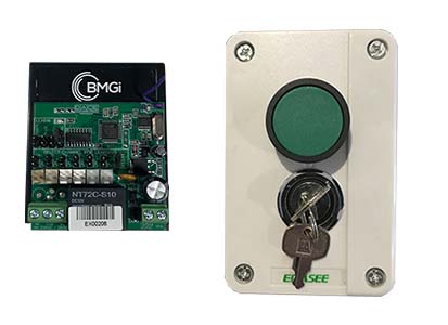 wireless push button with long range receiver