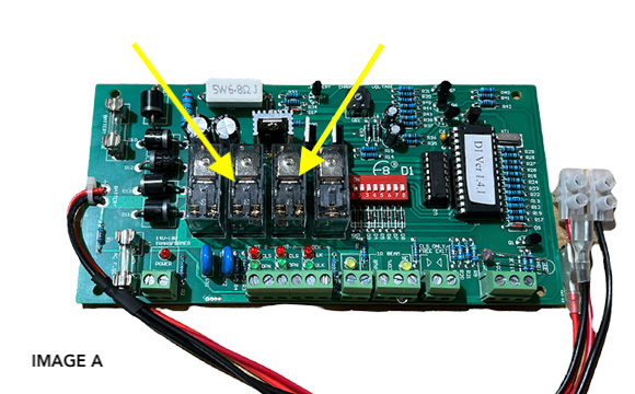E8 D1 swing control board