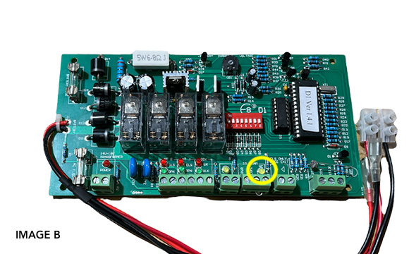 E8 D1 swing control board