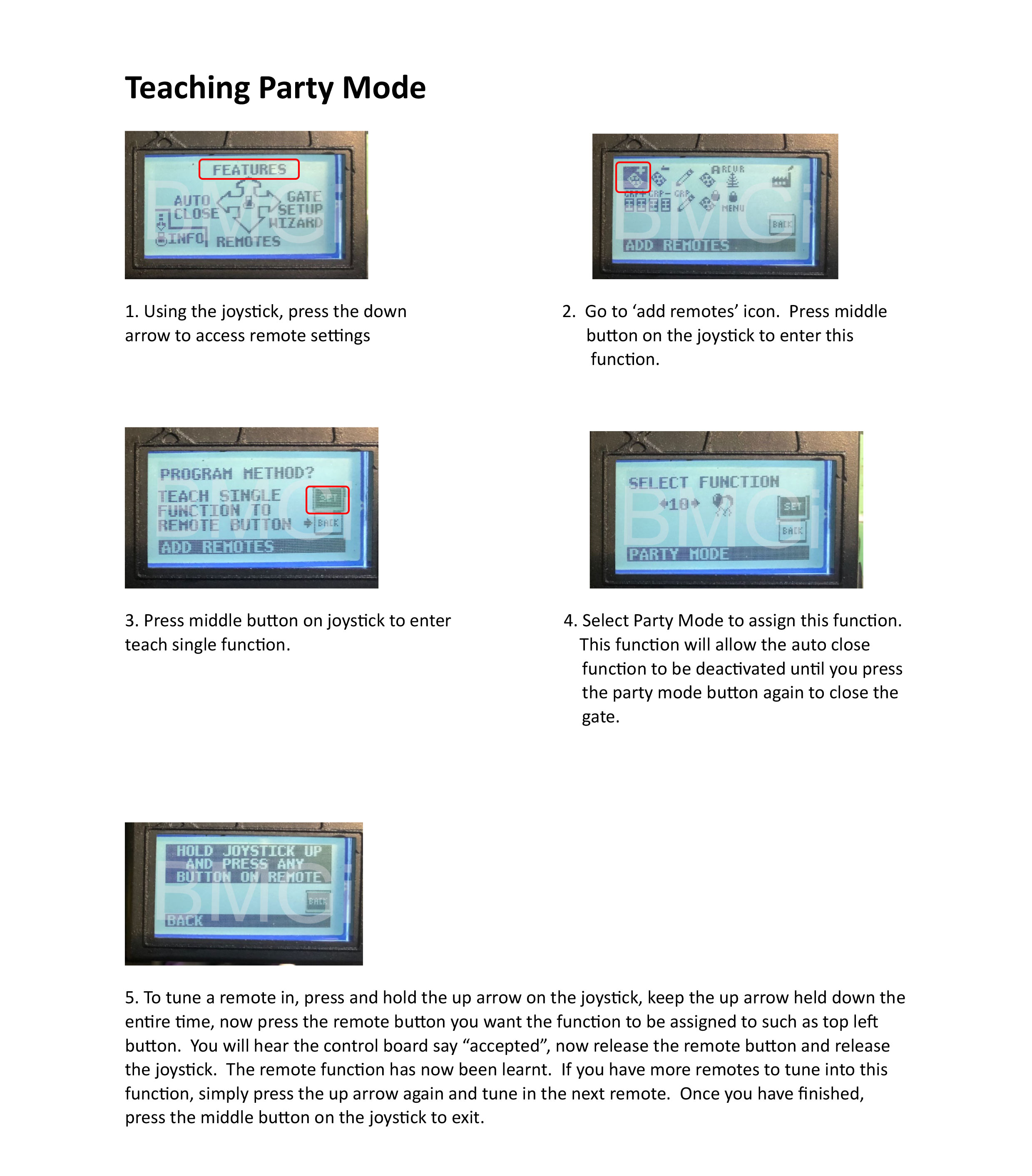 DACE ultima adding party mode