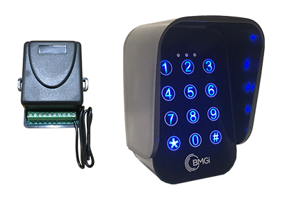 Wireless keypad and receiver