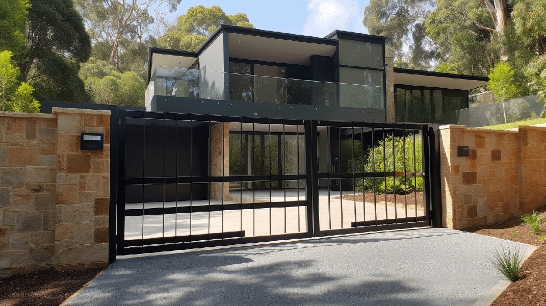driveway swing gates