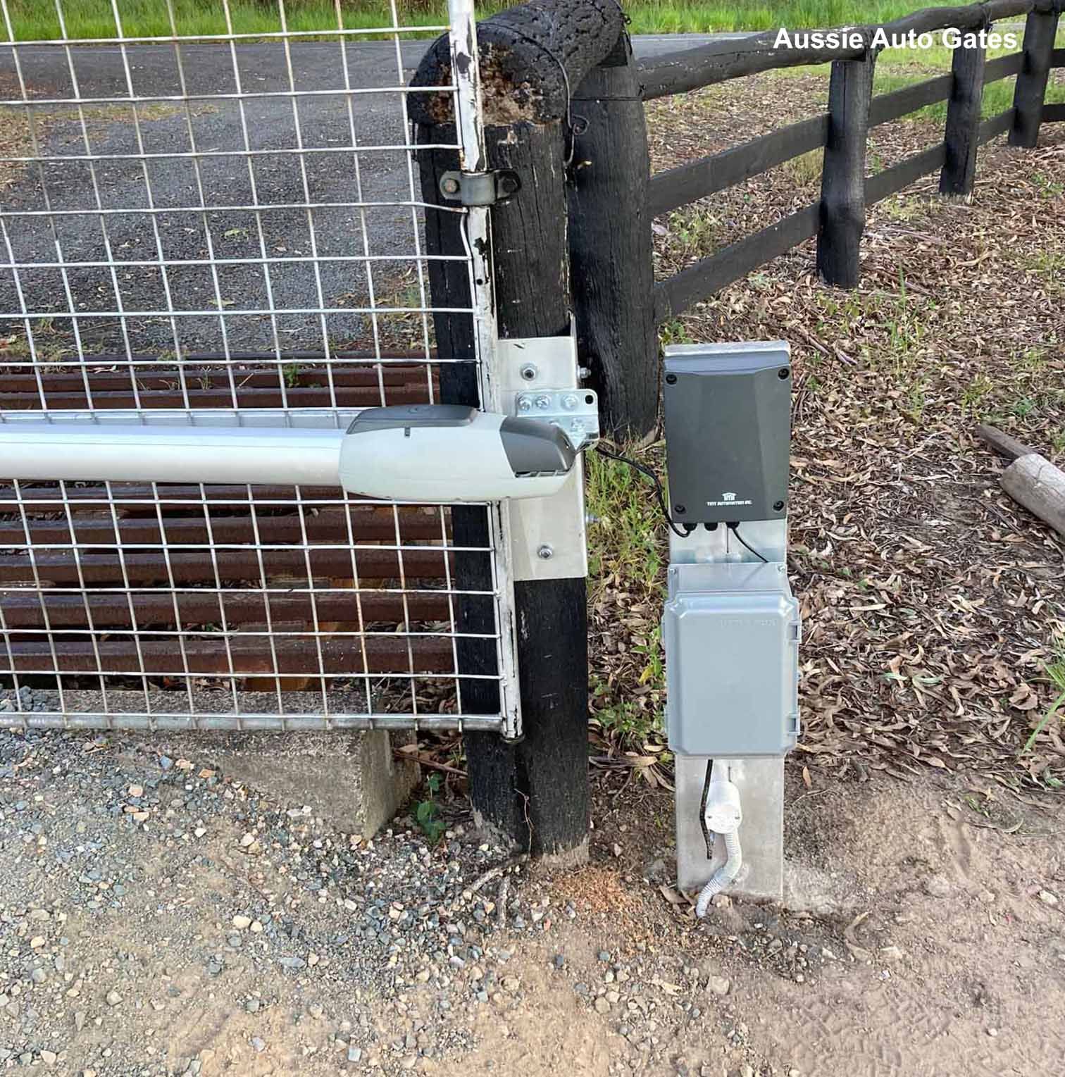 farm gate swing opener