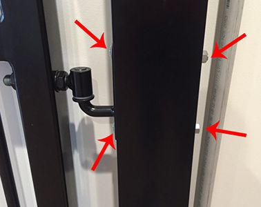 gate opener hinges